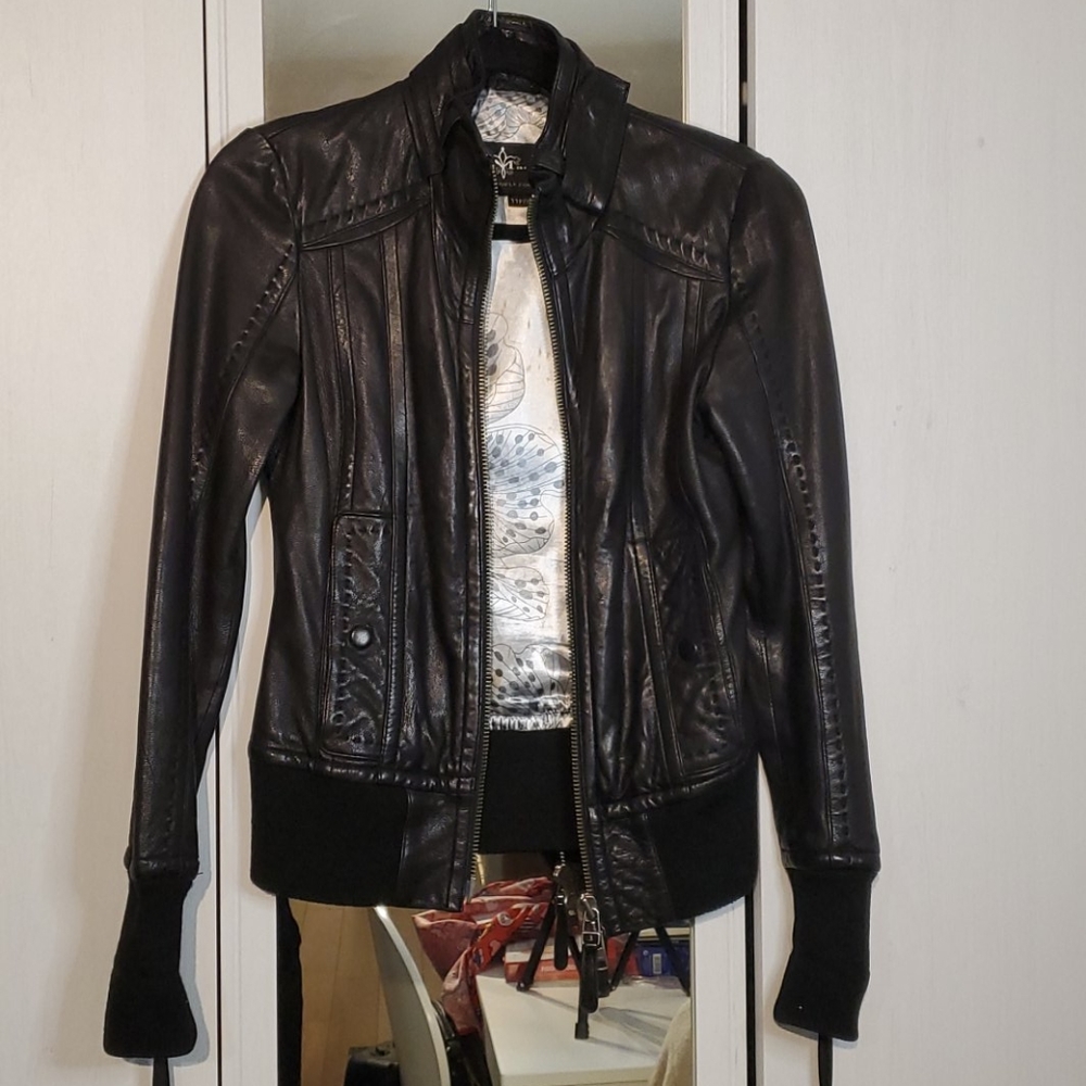 Mackage Leather Coat
